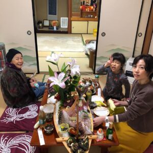 お義母さんと久しぶりに会う